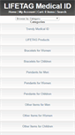 Mobile Screenshot of lifetag.com